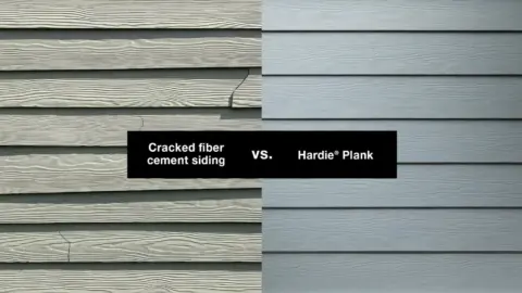 Replace Cracked or Cracking Fiber Cement Siding with Hardie Siding and